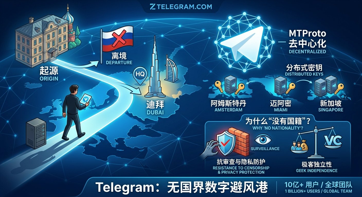 Telegram是哪国的?